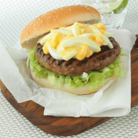 Burger Egg Lettuce Mayonaise Australia Day BBQ