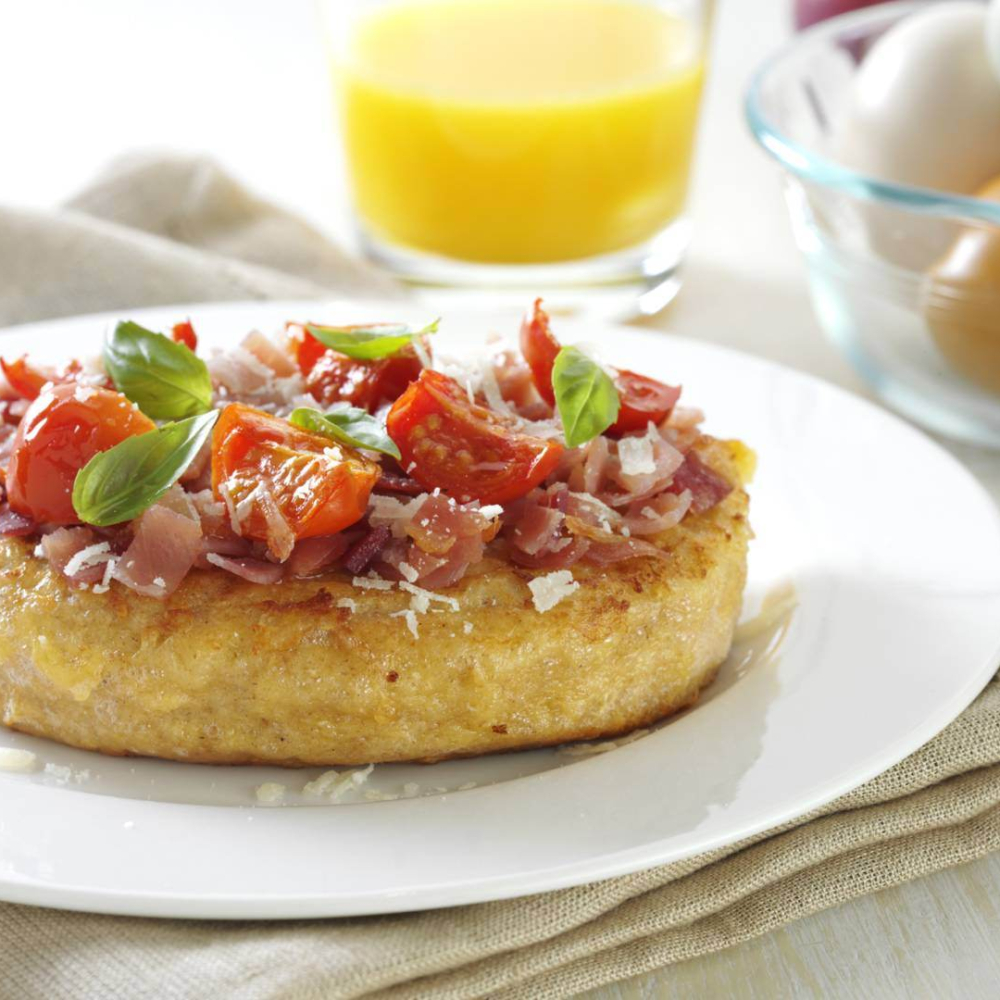 French Toast with prosciutto